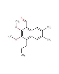 Astatech 2,3-DIMETHOXY-6,7-DIMETHYL-4-PROPYL-1-NAPHTHALDEHYDE; 1G; Purity 95%; MDL-MFCD29921071
